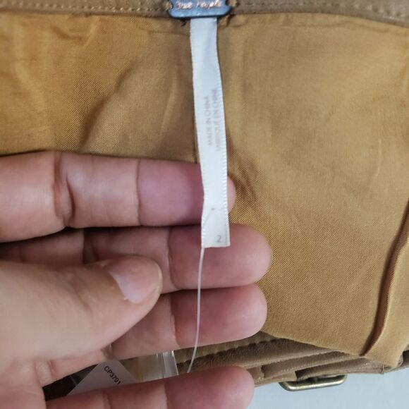 Free People Leather Mini Skirt Size 2 - Picture 8 of 9